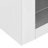 Kitchen Wall Cabinet 35.4"x15.7"x19.7" Stainless Steel