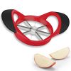 Apple Corer Slicer Fruit Cutter Stainless Steel Press Chopper Kitchen Tool NEW