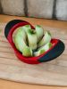 Apple Corer Slicer Fruit Cutter Stainless Steel Press Chopper Kitchen Tool NEW