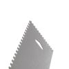 Stainless Steel Scraper Cake Icing Smoother Four Sided Scraper Cake Decorating Comb Baking Tool