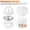 Microwave Egg Steamer Boiler Cooker Easy Quick 5 Minutes Hard Or Soft Boiled Kitchen Cooking Tools