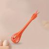 1pc; Multifunctional 3-in-1 Egg Whisk Food Holder Noodle Holder Baking Tool Egg Stirrer Manual Whisk 1 Pack 11.02''×2.76''