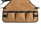 Canvas Garden Apron with Storage Pockets Craft Work Wear Garden Tool