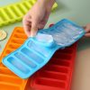 Finger Biscuit Ice Cube Mold 10 Consecutive Rectangular Chocolate Bars Cake Baking Ice Cube Tool