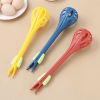 1pc; Multifunctional 3-in-1 Egg Whisk Food Holder Noodle Holder Baking Tool Egg Stirrer Manual Whisk 1 Pack 11.02''×2.76''